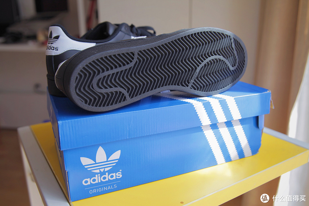 溜弯儿鞋也要溜出风格 ---- Adidas阿迪达斯 SuperStar Foundation 德亚直邮开箱