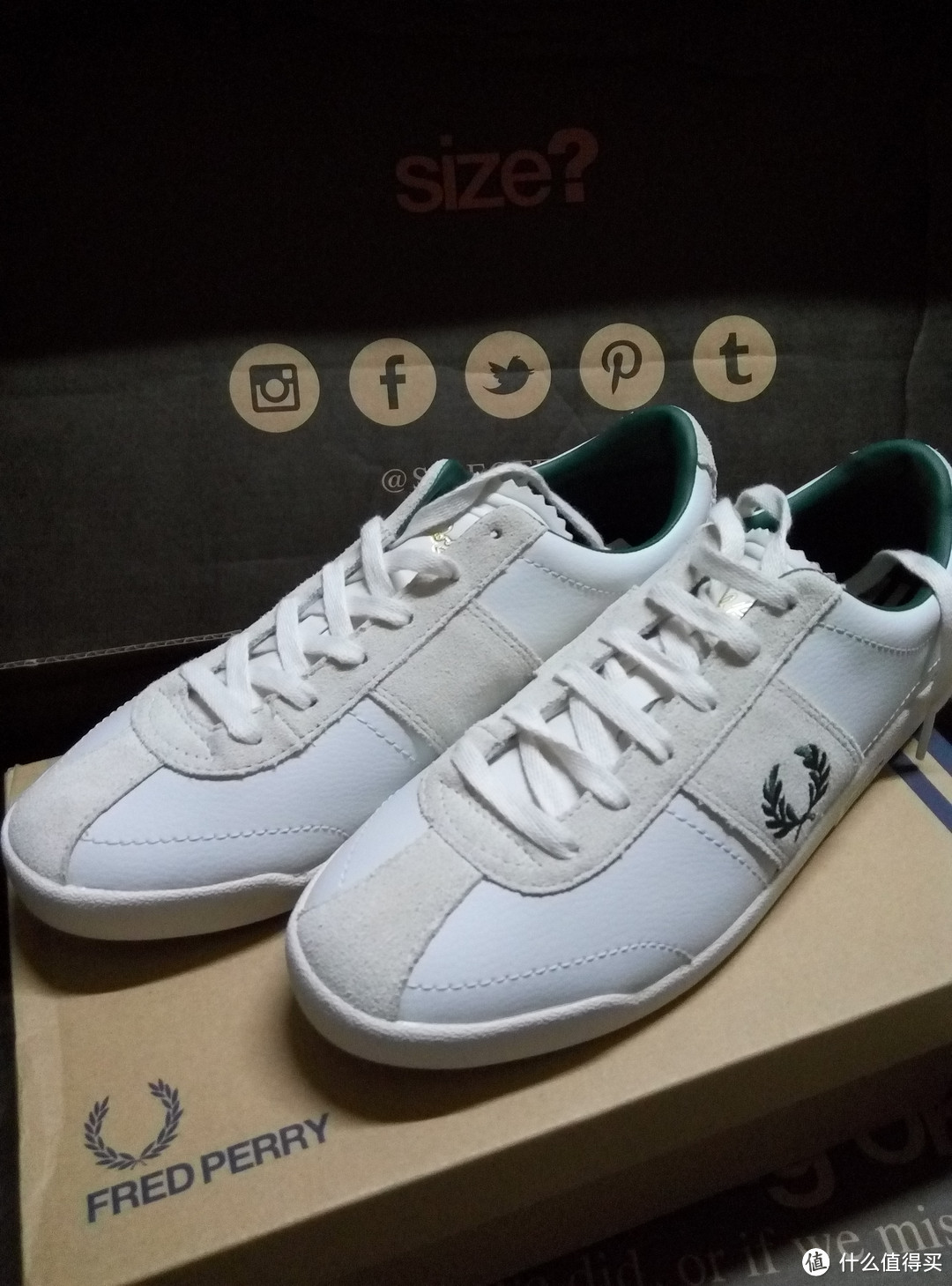 Fred Perry Stockport&三叶草全白Tubular Runner 英淘size 被税经验