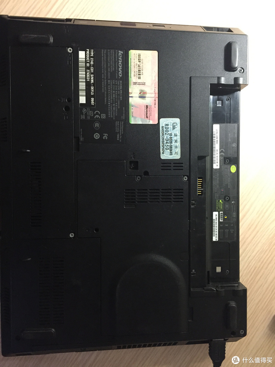 Thinkpad SL400加装SSD固态硬盘改造记