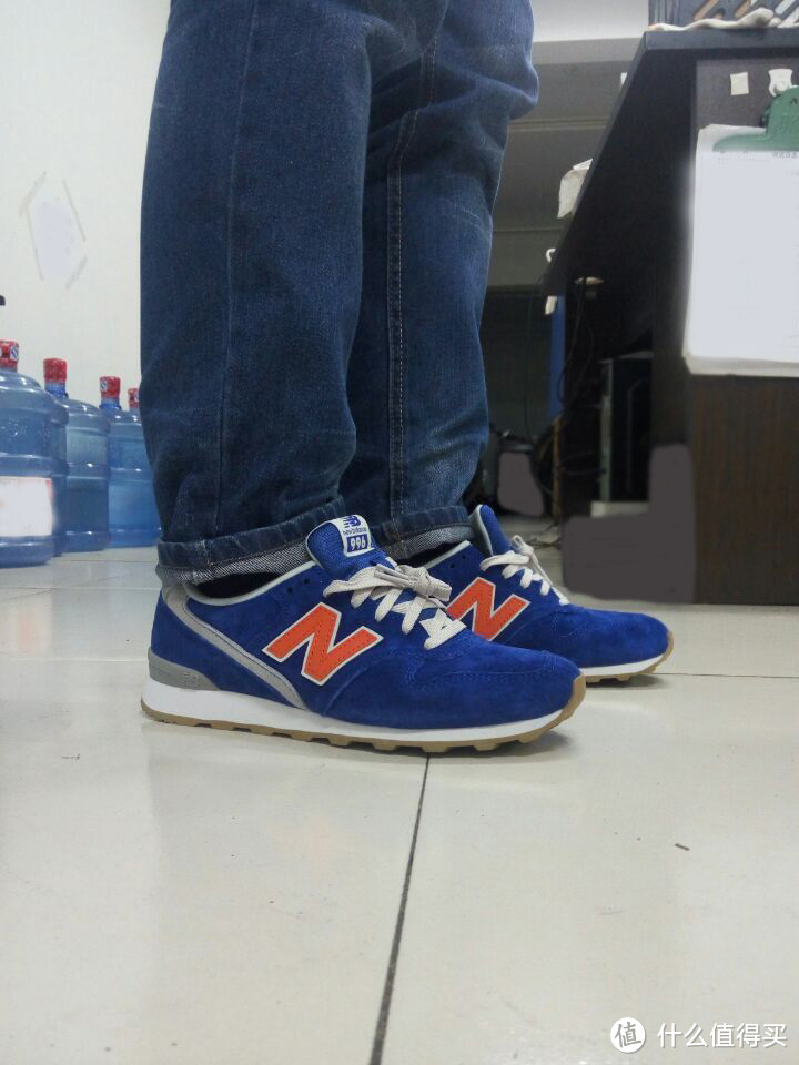 new balance WR996 女款跑鞋 晒单