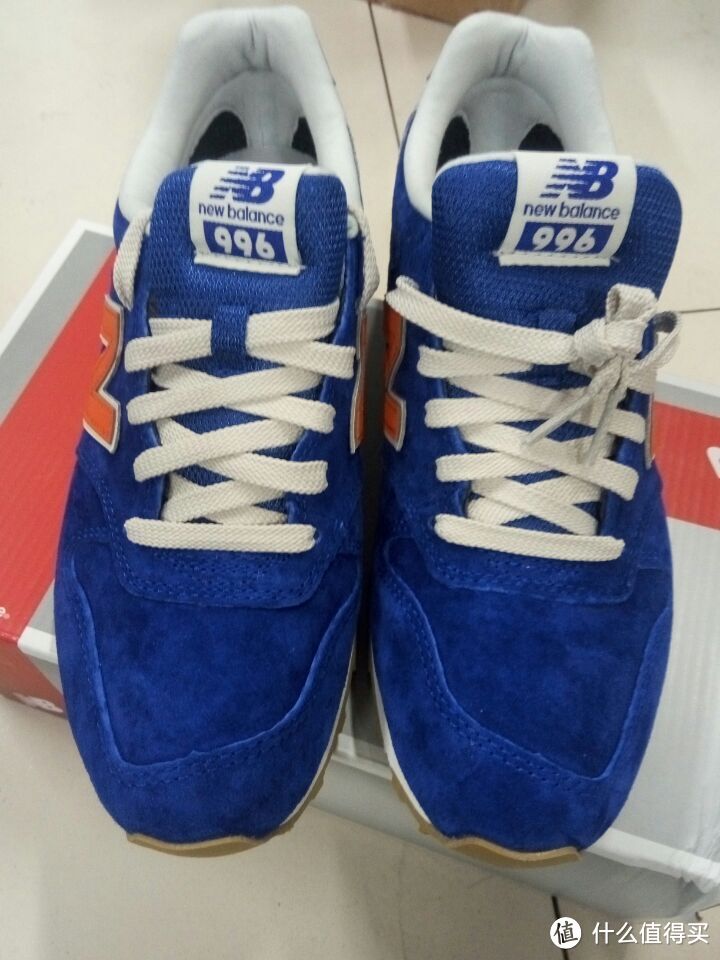 new balance WR996 女款跑鞋 晒单