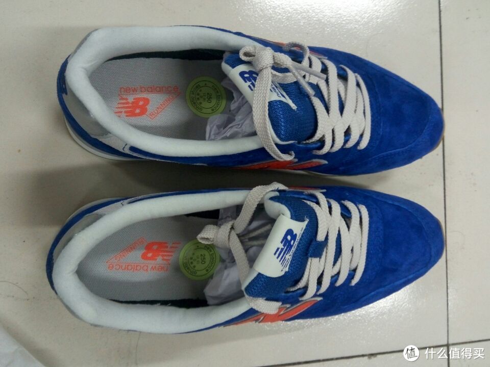 new balance WR996 女款跑鞋 晒单