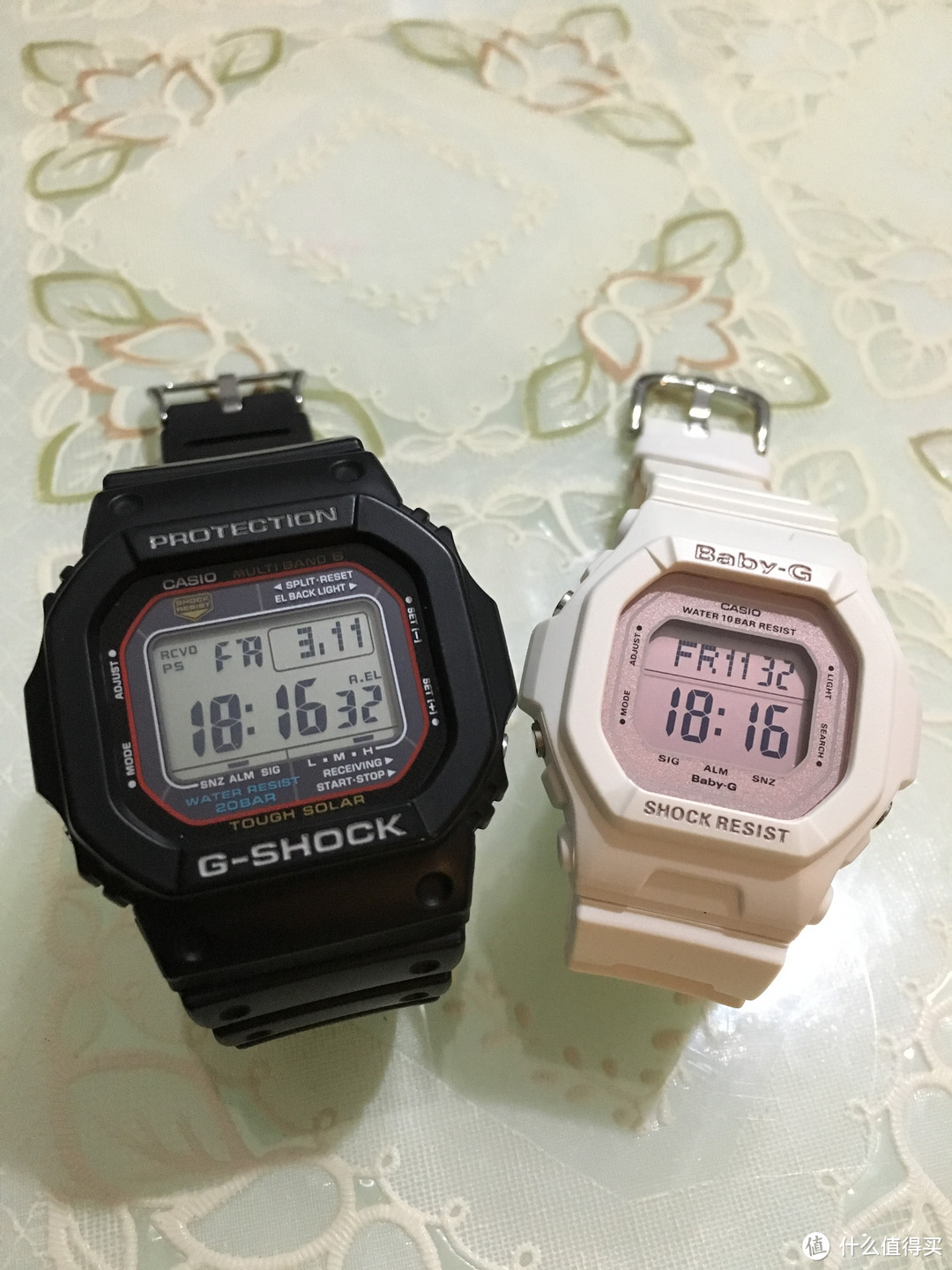 #本站首晒# CASIO 卡西欧 Baby-G BG5606-7BJF 女款腕表