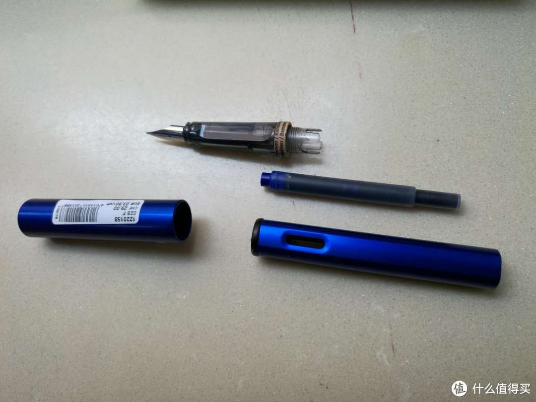 一次突然的剁手——Lamy 凌美 恒星系列 F尖蓝色