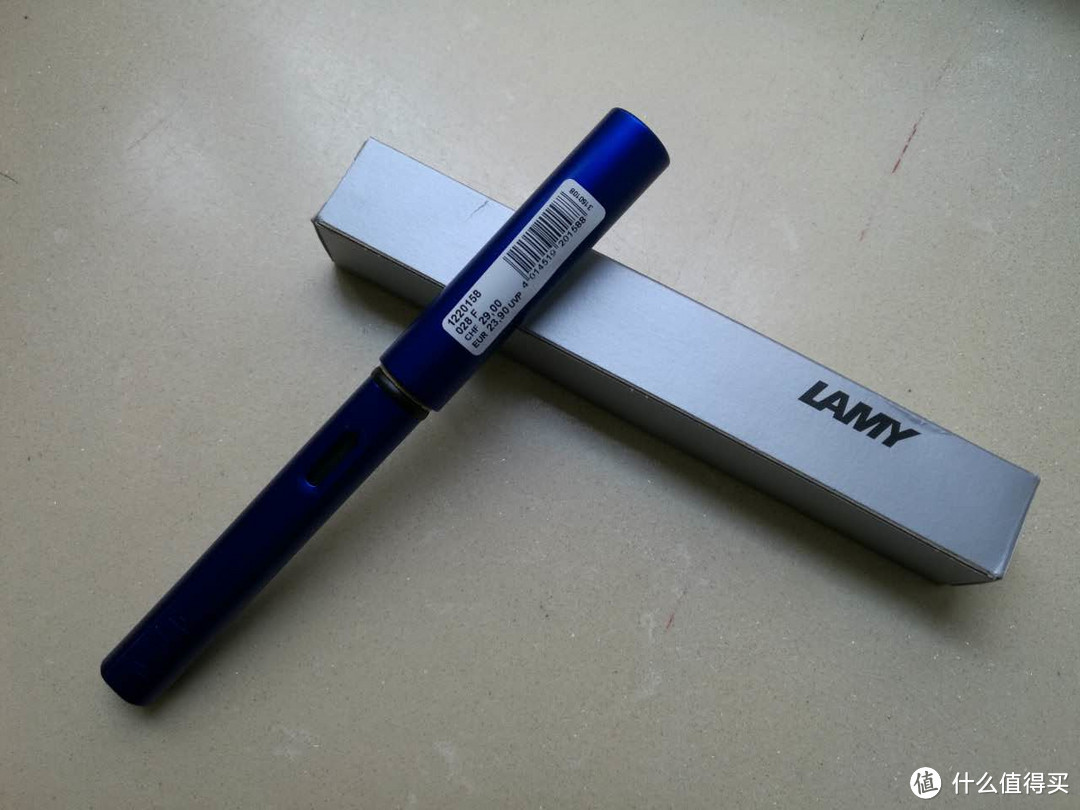 一次突然的剁手——Lamy 凌美 恒星系列 F尖蓝色