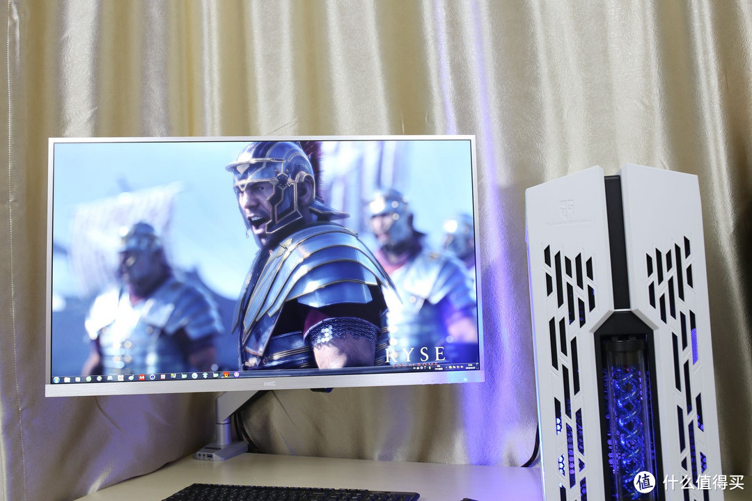 放毒:HKC 惠科 Q320 显示器& Loctek 乐歌 D7A 显示器支架 上桌体验