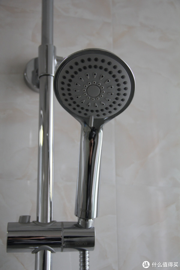 两款低端花洒:航标 3601-08 淋浴花洒 雅鼎全铜花洒 开箱晒单