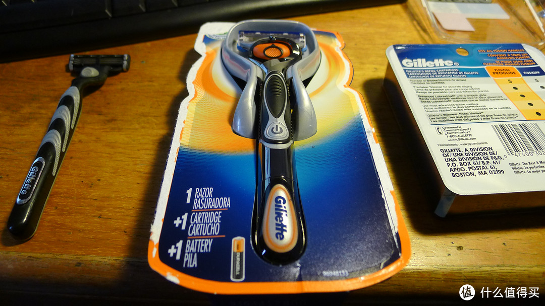 美亚直邮 Gillette 吉列 Fusion Proglide Power Razor 锋隐致顺动力刮胡刀加锋隐致顺刀头 晒单