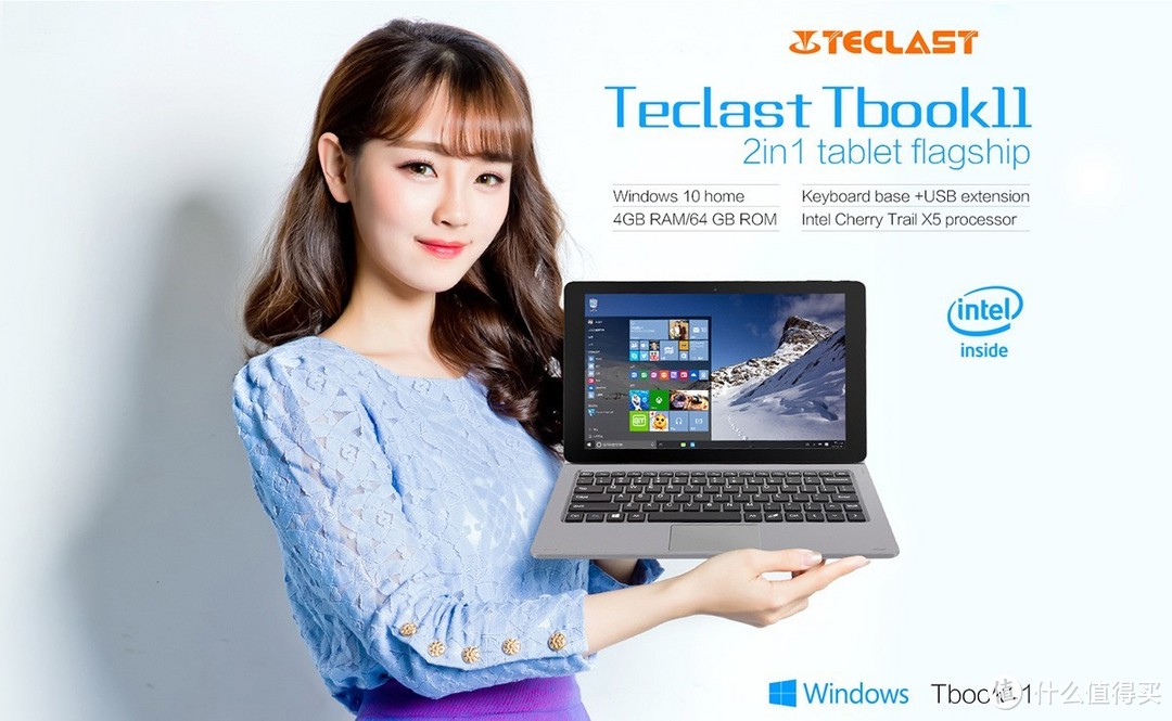 Windows 10/Android 5.1双系统：Teclast 台电 发布 Tbook 11/16 超极本