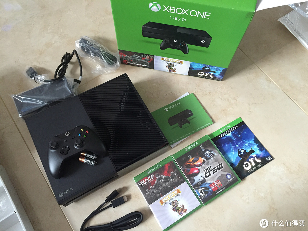 Microsoft 微软 Xbox One 家用娱乐游戏机 1TB Holiday Bundle购买经历和试用体验