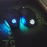 Logitech 罗技 G302电竞游戏鼠标 VS 赛睿Rival 100