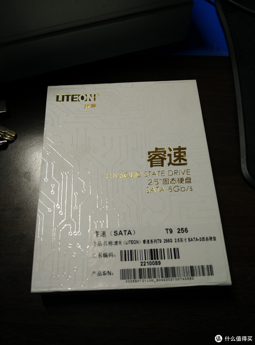 更换建兴LITEON T9睿速固态硬盘