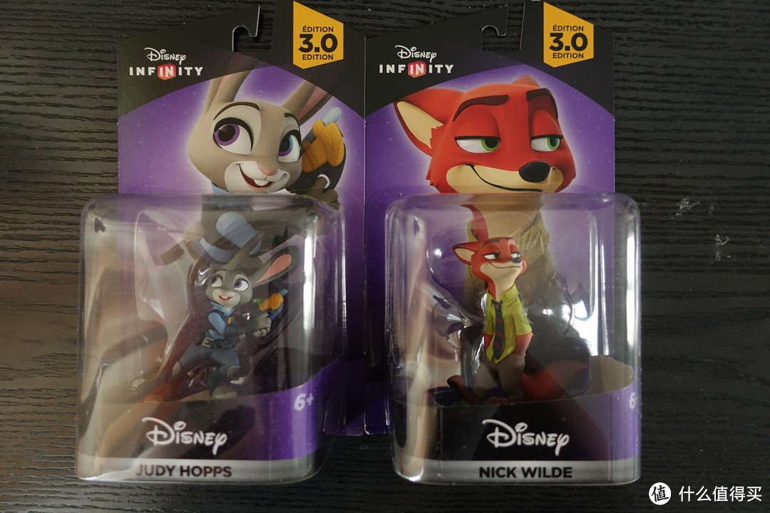 神还原！疯狂动物城 尼克&朱迪，DISNEY INFINITY 3.0 玩偶 火速开箱