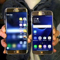 三星 Galaxy S7 edge 手机外观展示(充电线|耳机|颜色)