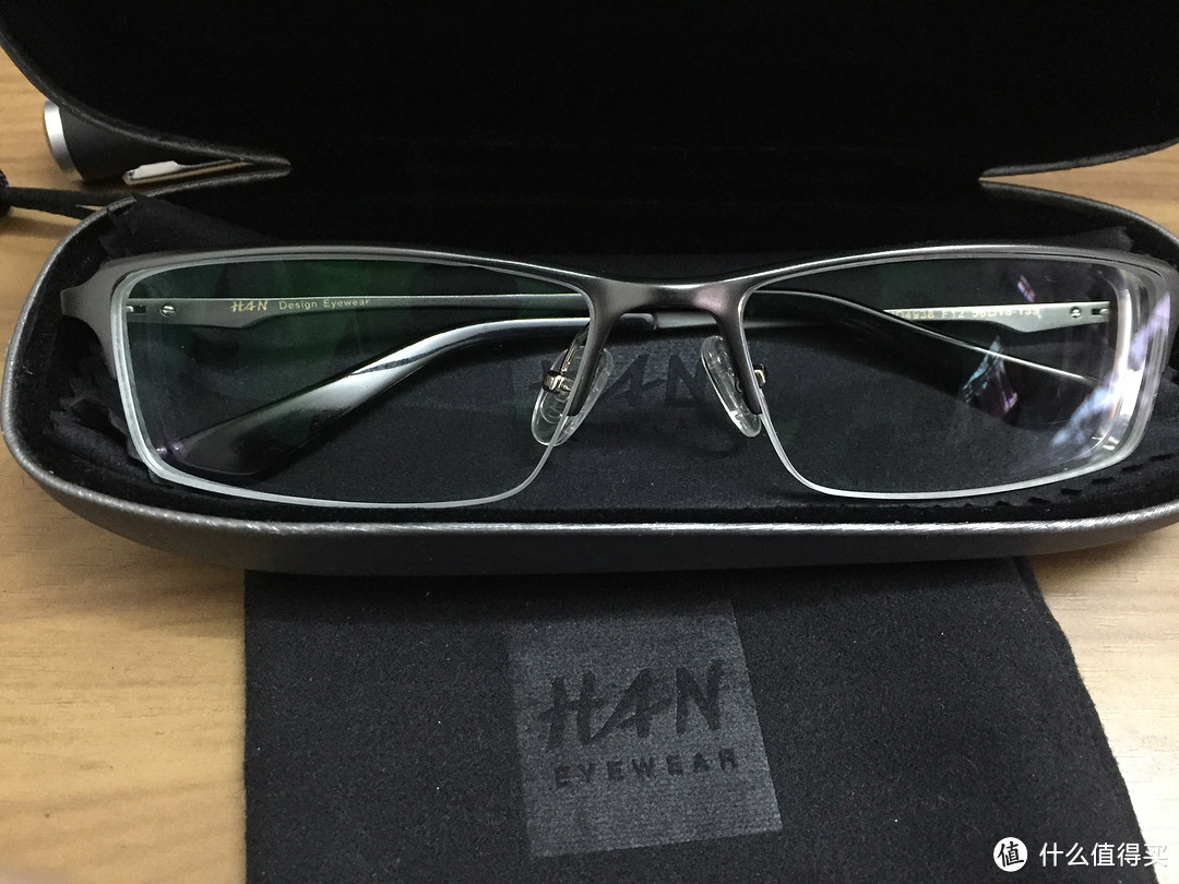 贵并非王道：可得眼镜网 入手 HAN 汉代 HD4938 光学眼镜架和镜片等