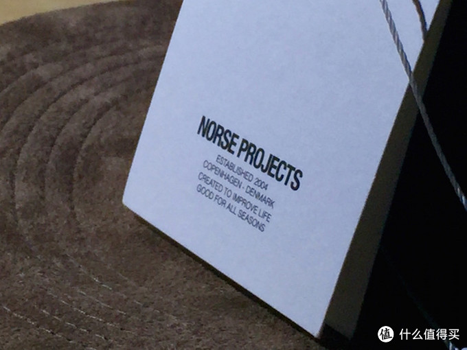 #本站首晒# 春日遮阳佳选 — Norse Projects 反绒皮帽子 开箱