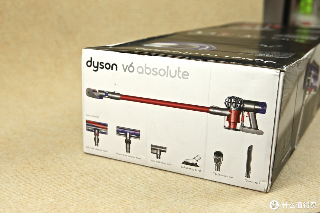 Dyson 戴森 v6 absolute 开箱作业