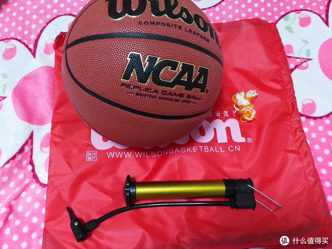 Wilson 威尔胜 WTB0730 NCAA solution复刻版篮球开箱