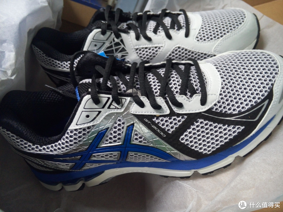 跑马装备——ASICS 亚瑟士 Men's GT-2000 3 减震稳定运动跑鞋开箱