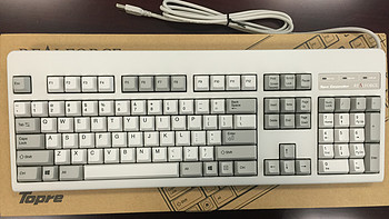 #本站首晒# RealForce 新键皇 104US分区 压力静音版 键盘 开箱