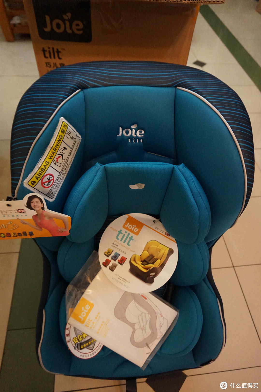 只为更安全的你: JOIE 巧儿宜 儿童汽车安全座椅 开箱