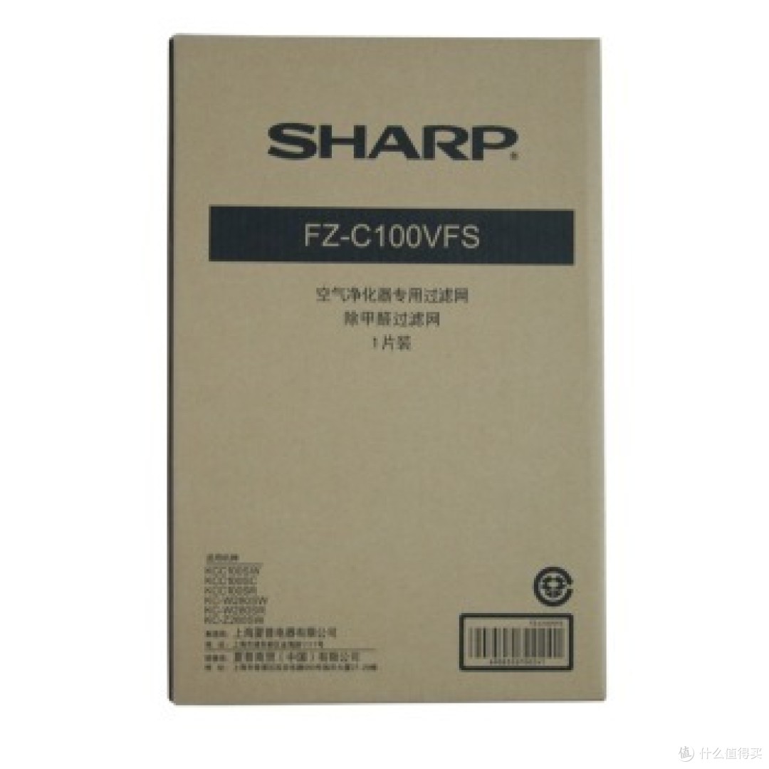 为了家人健康,给 SHARP 夏普 KC-E70 空气净化器加个除甲醛滤网 FZ-C150VFS