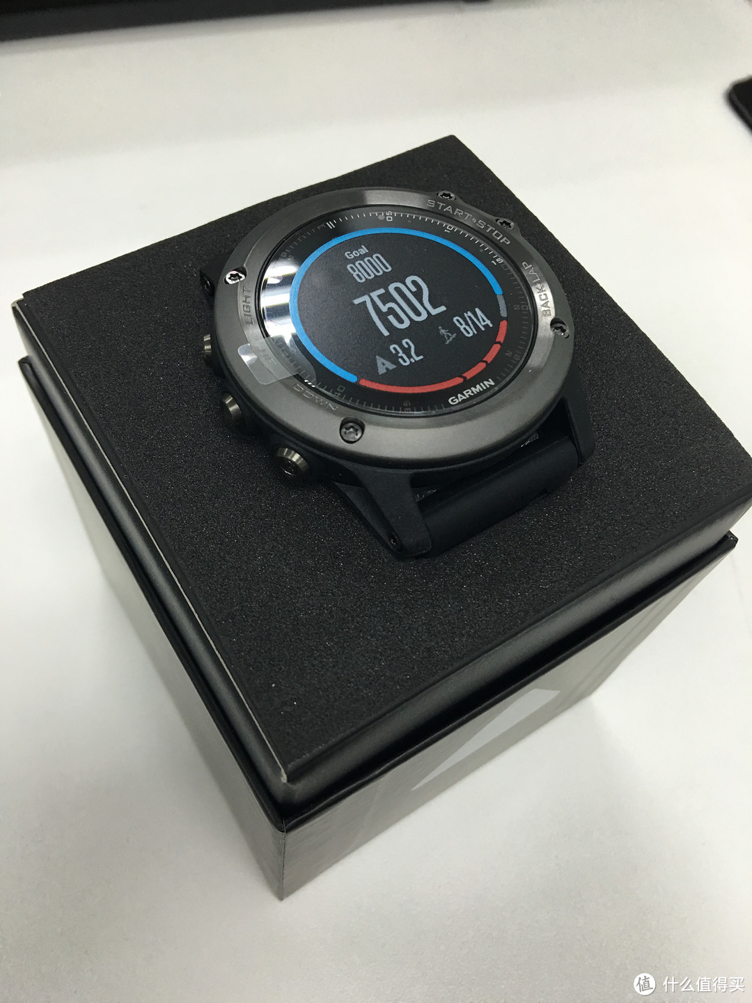 #本站首晒# GARMIN 佳明 Fenix 3 HR 国行英文版 开箱