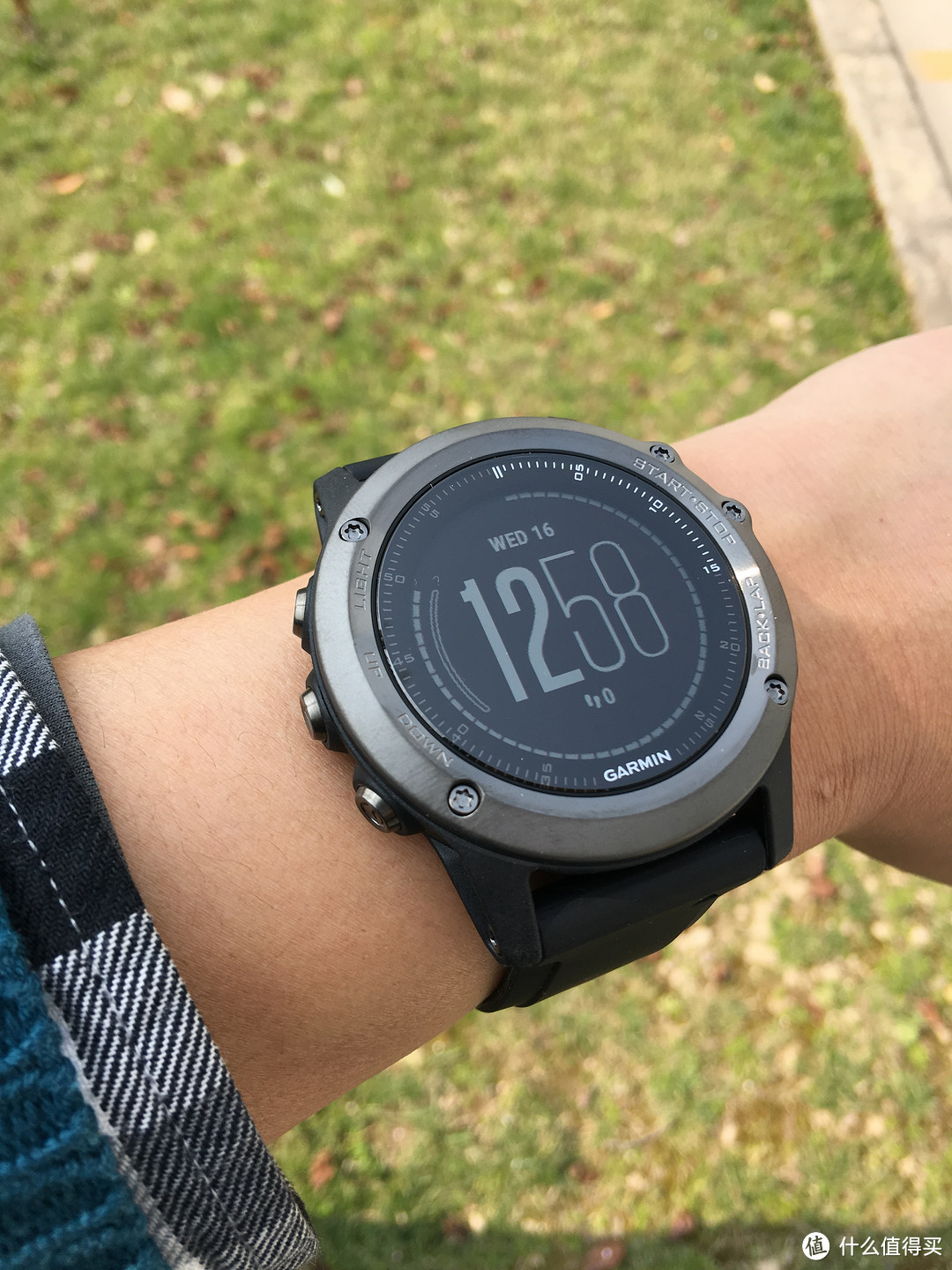 #本站首晒# GARMIN 佳明 Fenix 3 HR 国行英文版 开箱