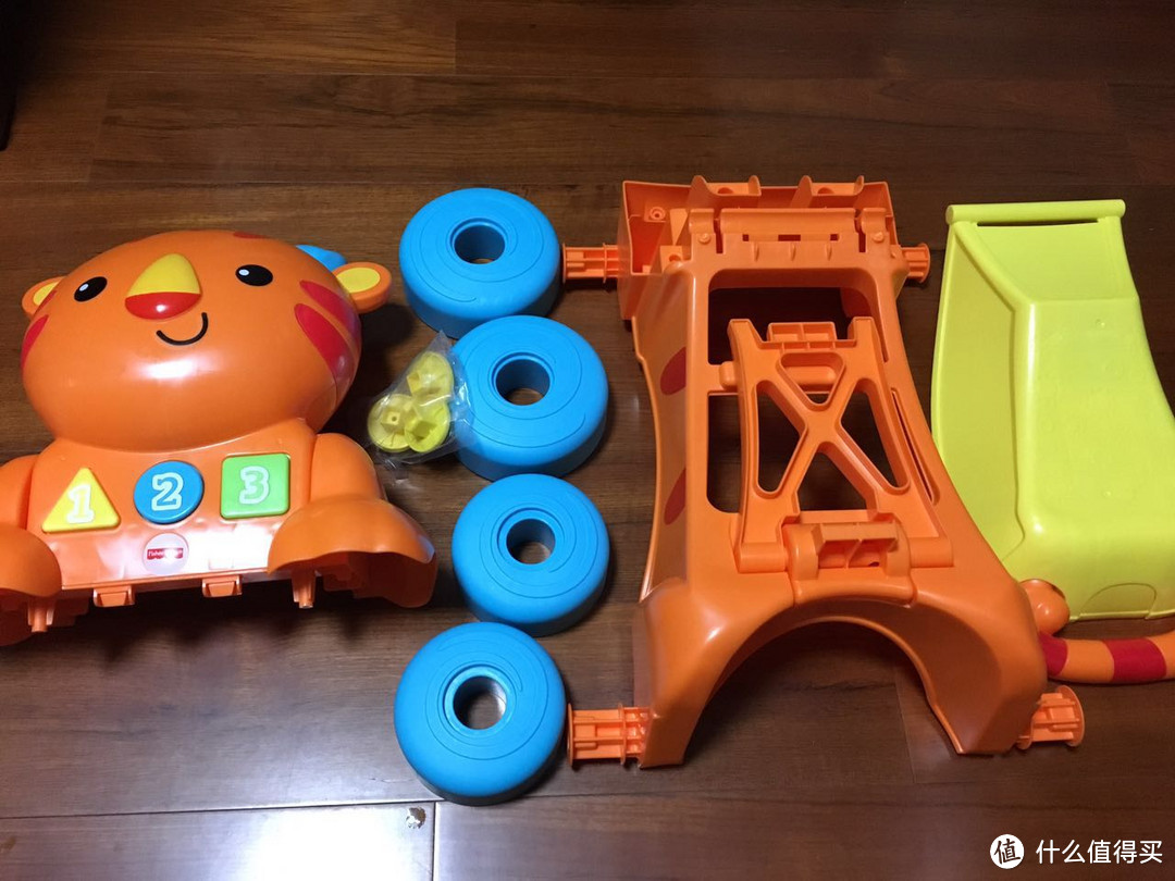 宝贝走路小伴侣：Fisher-Price 费雪 二合一老虎学步车