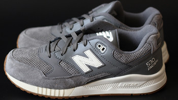 #本站首晒# 百搭的new balance 530“Running Solids”系列中性复古鞋