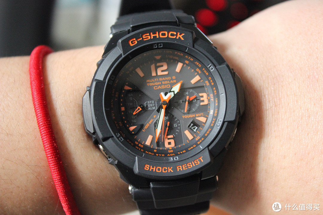 是否缺少一块G-SHOCK——CASIO  SKY COCKPIT GW-3000B-1AJF 太阳能 电波功能表开箱