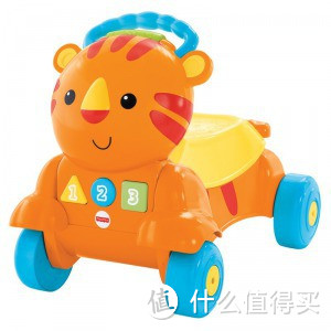 宝贝走路小伴侣：Fisher-Price 费雪 二合一老虎学步车