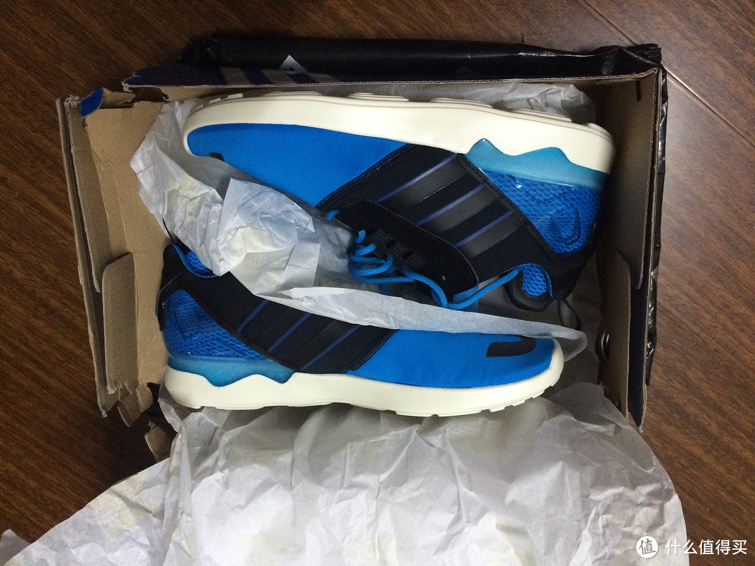 奔三小哥的一抹蓝，adidas 阿迪达斯 zx 8000 boost 休闲运动鞋开箱