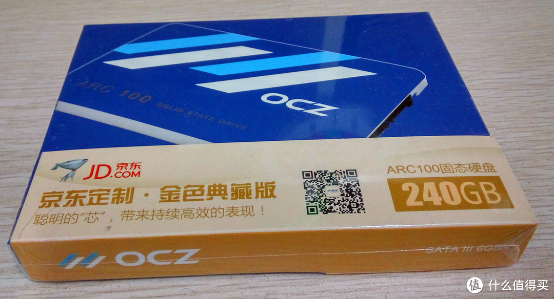 OCZ 饥饿鲨 Arc 100固态硬盘 + databus 存储巴士 硬盘盒