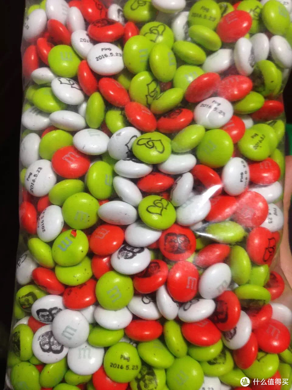 官网定制的M&M's巧克力豆