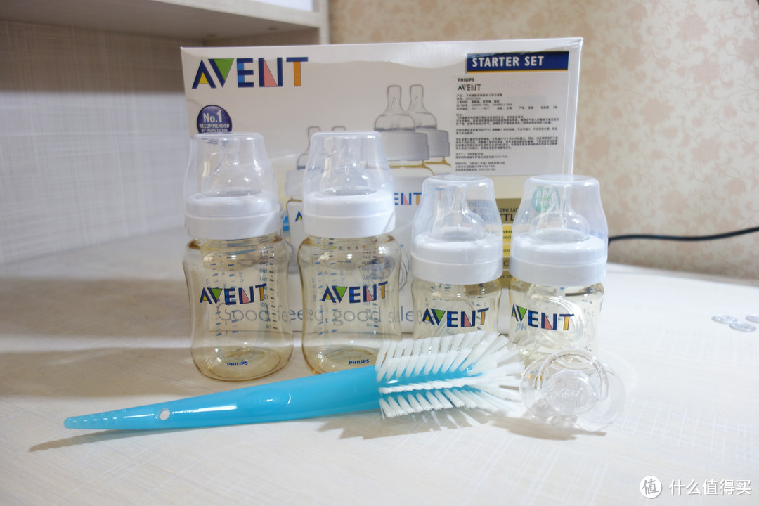 飞利浦 AVENT 新安怡 & pigeon 贝亲 新生儿奶瓶套装选购