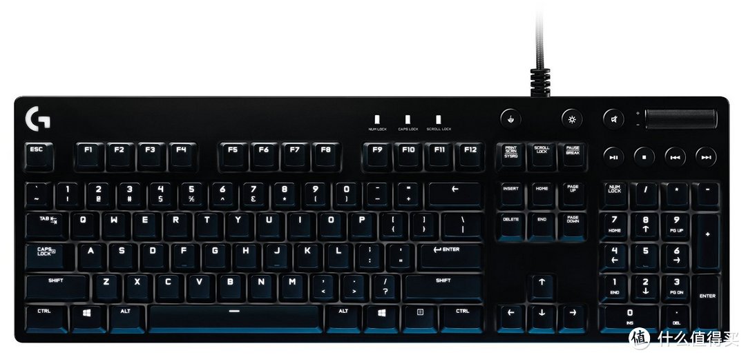 换用紧凑型设计：Logitech 罗技 发布 G610 Orion 红轴 / 茶轴 机械键盘