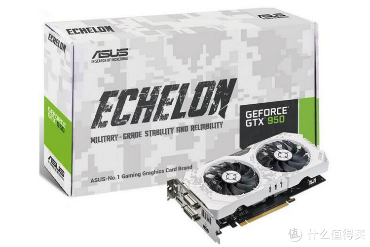 全白迷彩军事风：ASUS 华硕 推出 TUF Echelon GTX 950 Limited Edition 显卡