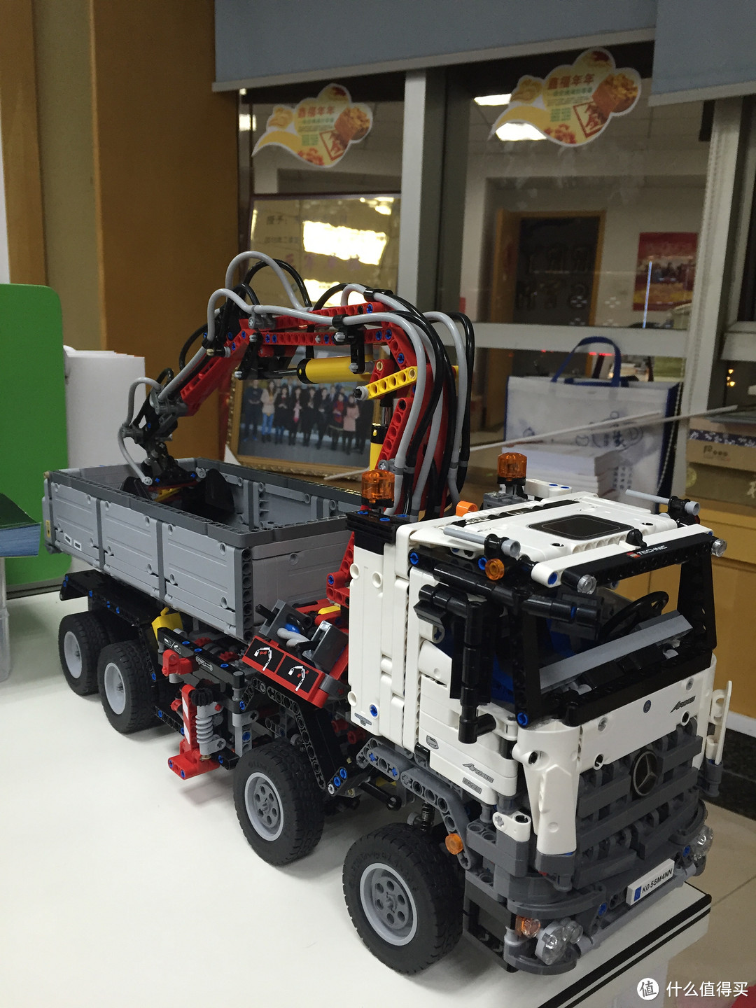 新手入坑 德亚直邮 LEGO 乐高 2015旗舰 42043 奔驰卡车 开箱晒照（多图）