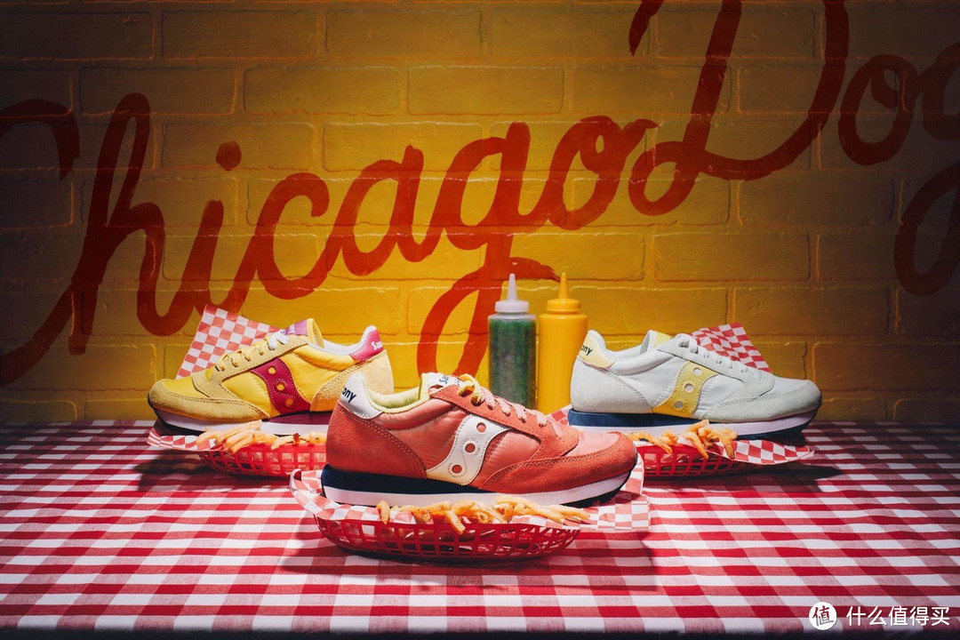 以美国速食文化为主题：saucony 推出 Chicago Dog 系列 女鞋