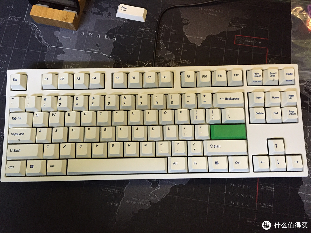 Leopold FC750R 白色红轴 机械键盘