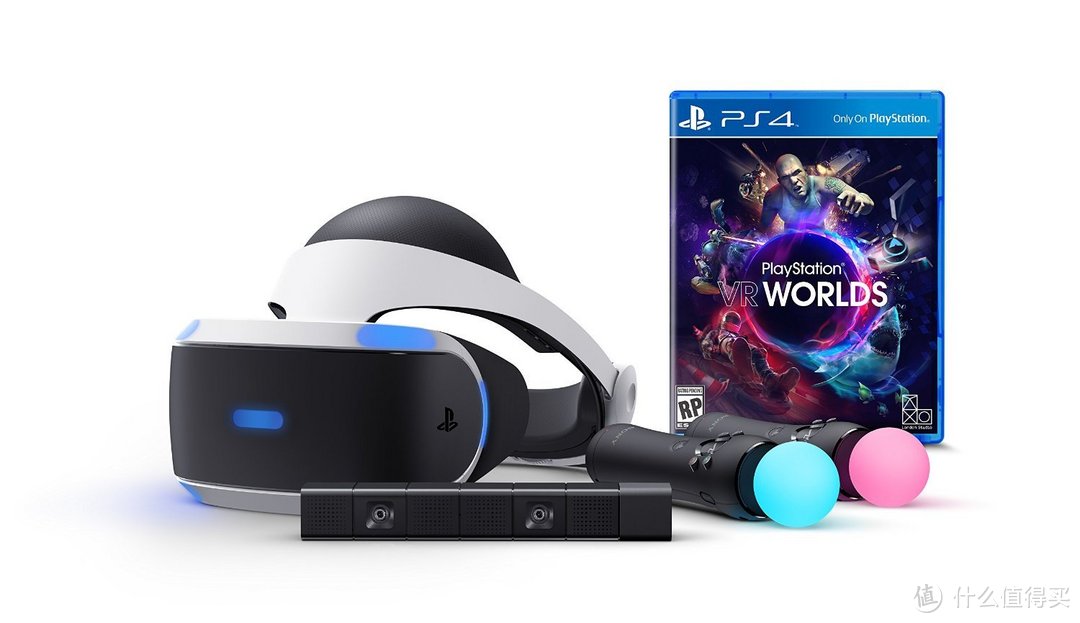 该有的都有了：SONY 索尼 推出 PlayStation VR 同捆套装（Move、Camera、《PlayStation VR WORLDS》）
