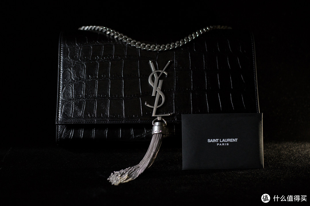 #本站首晒# 惊！15500元就买了张皮： SAINT LAURENT PARIS 伊夫圣罗兰 流苏包