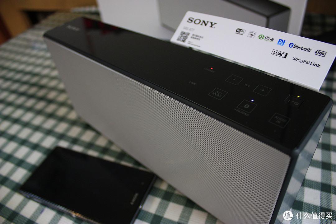 SONY 索尼 SRS-X77 蓝牙音箱开箱及简单听感