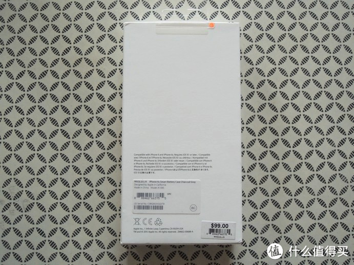 Apple 苹果 iPhone 6s Smart Battery Case 黑灰色 开箱与简单评测