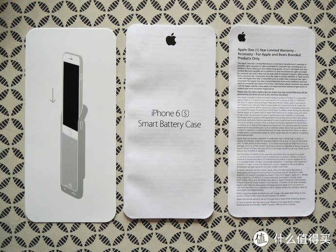 Apple 苹果 iPhone 6s Smart Battery Case 黑灰色 开箱与简单评测