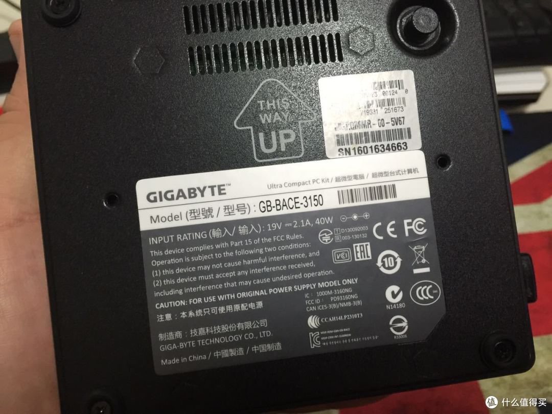 技嘉  GB-BACE-3150 Brix 新四核 迷你PC 晒单