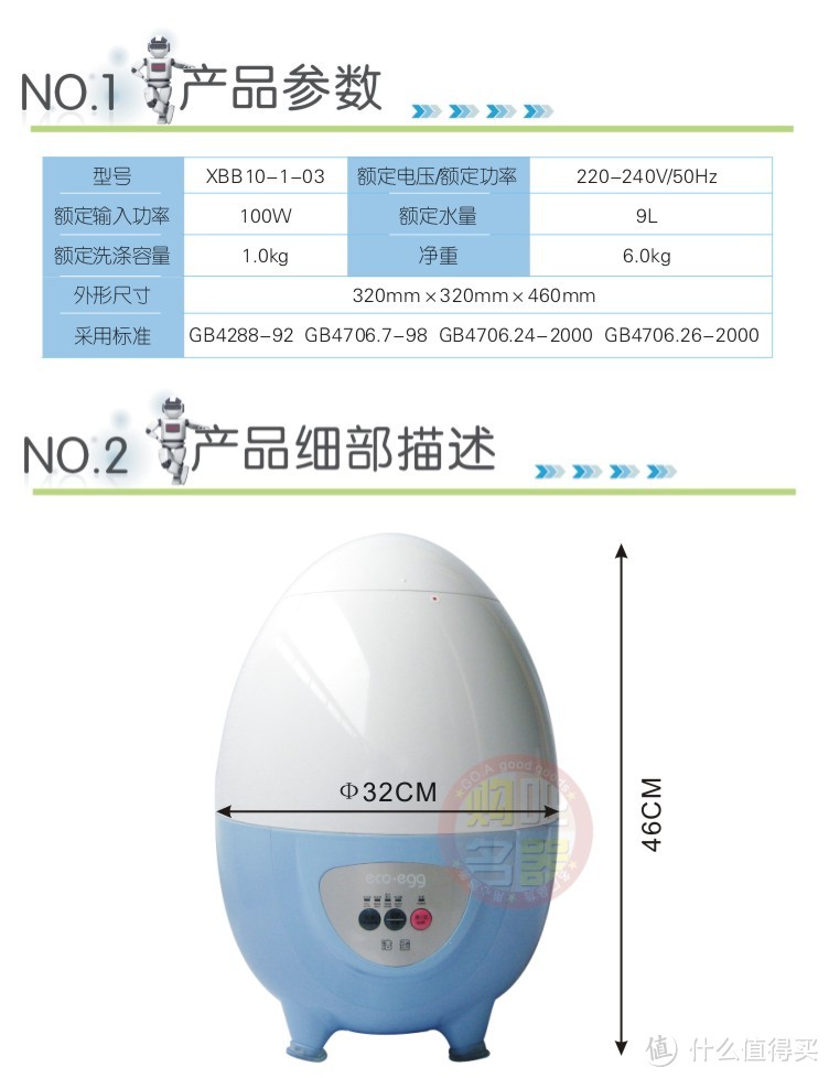 懒人与家有宝贝的洗衣利器 — 洁蛋迷你全自动洗衣机