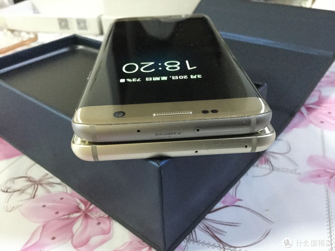 三星S7edge开箱 兼与S6edge+对比