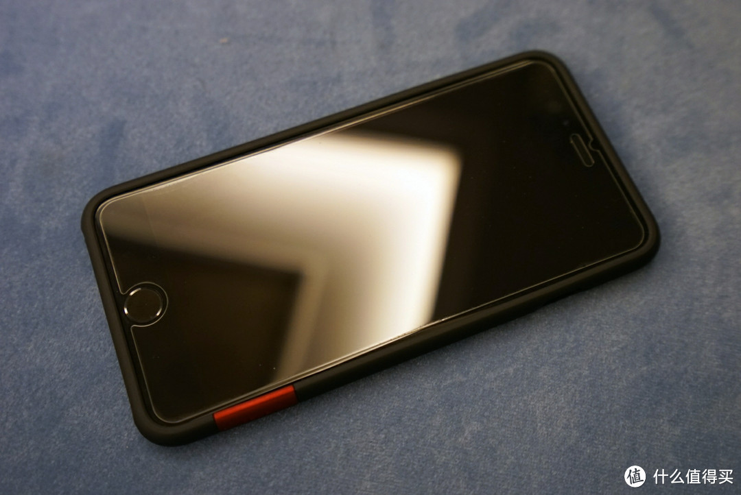新的红与黑：iphone 6s plus caze 超薄边框防摔壳保护套